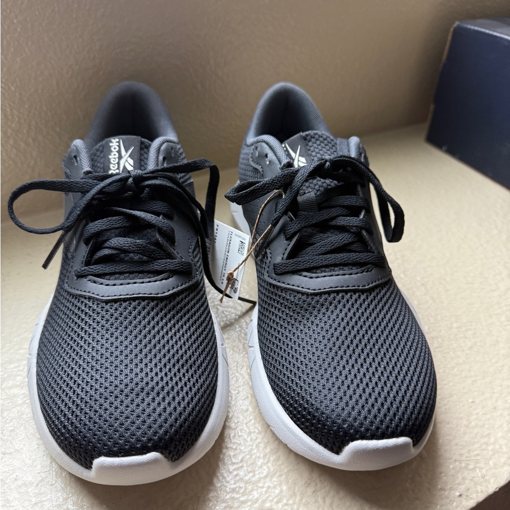 Reebok Black Mesh Sneakers NIB never worn.